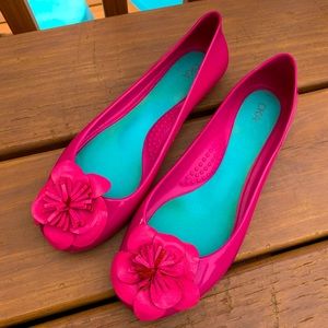 Pink Oka-B Flats